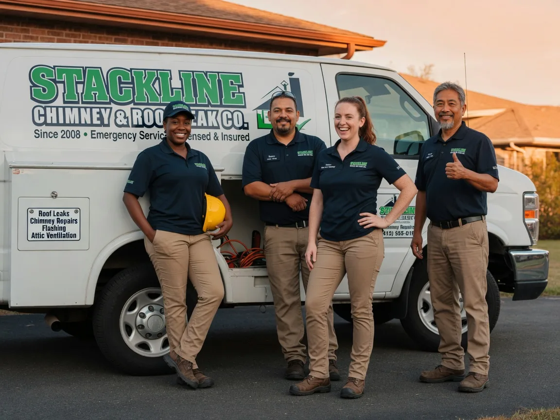 Chimney flashing repair company in Hill, NH